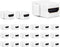 HDMI Keystone Jack 4K, 20 Pack HDMI Keystone Insert Female to Female Coupler Video Adapter (White)