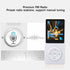 Zopsc MP3 MP4 8GB 64GB 30 Player, Memory Expandable, Hour Playback Lossless Sound, Lightweight Portable White