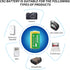 AOBOO CR2 2PCS CR-2W CR2 3v (Battery-ABO-S1) Li-Ion Battery Rechargeable Battery Camera Battery Rechargeable Charger