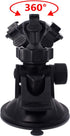 Dash Cam Suction Mount - Windshield & Dashboard Suction Cup Holder with Various Joints for Yi, Rexing, Falcon, Old
