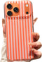 Jmltech for iPhone 17 Pro Max Case Striped Phone Cases Cute Women Girly