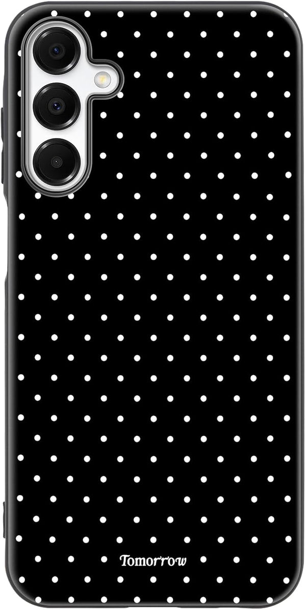 Mouzor Cute Polka Dot Phone Case for Samsung Galaxy A16 5G, Girly Galaxy