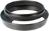 46mm Pro Angle Vented Metal Lens Hood Sun Shade for Leica/Contax/Zeiss Cameras with 55mm Lens Cap