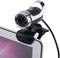 Web Camera with 12M HD Video 360 Rotating Stand Built-in Microphone Compatible
