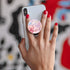 (6 Pack) Collapsible Cell Phone Grip for Smartphones, Expanding Holder - Pink Purple Gray Marble