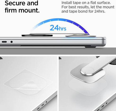Spigen S312 OneTap (MagFit) Designed for MagSafe Stand with Magnetically Mounts for Laptops/Monitors, Compatible with