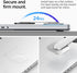 Spigen S312 OneTap (MagFit) Designed for MagSafe Stand with Magnetically Mounts for Laptops/Monitors, Compatible with
