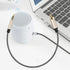 Digital Coaxial Audio Video Cable 1 Meter, RCA to 3.5mm Male Jack Plug Line for HDTV Stereo Receiver Speakers Projector
