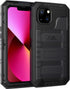 Waterproof Case for iPhone 13 Pro 6.1 Inch, Marrkey Heavy Duty Durable Metal Full Body Protection Case, Shockproof,