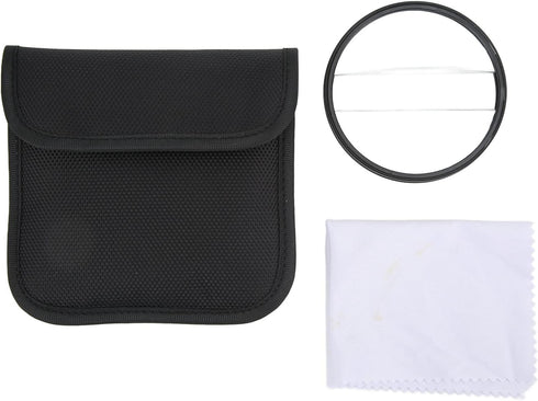 Lens Filter Kit Camera Special Effects, Double Glass Split Diopter Filter, Foreground Blur Photography SLR Accessory