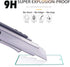beukei 3 Pack Tempered Glass Screen Protector for Google Pixel 7a 5G, Touch Sensitive, Case Friendly, 9H Hardness