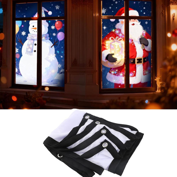 ariarly 100 Inch 16:9 Projector Screen, Foldable, Anti Wrinkle, Holographic Rear Projection Screen,