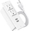 Jgstkcity Conference Recessed Power Strip Socket 6.56Ft Cord,Desktop Power Grommet Power Strip with