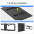 Suptek MT5082 Tilt TV Wall Mount Bracket for Most 37-82 inch TVs, Max 600x400mm VESA, 132lbs Capacity, Low Profile