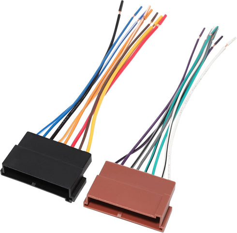 RED WOLF Radio Wiring Harness Connector Adapter Compatible with Ford F150 1986-1998,
