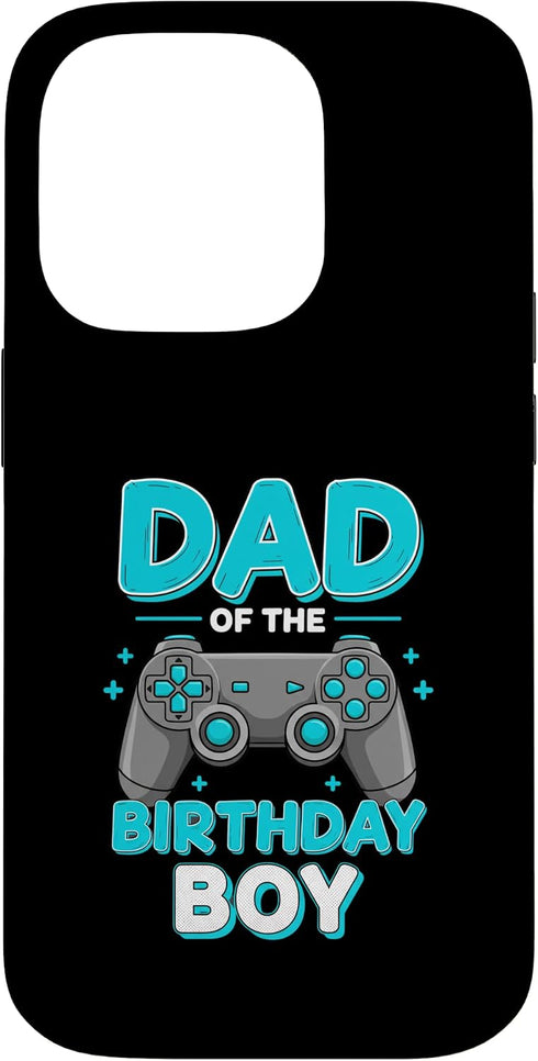 Birthday Gamer Dad Dad of The Birthday Boy Gamer Controller Dad Case for iPhone 14