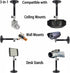 2-Be-Best 360 7in 18cm Mini Projector Ceiling Mount Adjustable Projector Wall Mount Length / Projectors Mounts Black