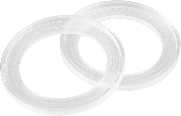 X AUTOHAUX 2Pcs Car Speaker Spacer Ring Mounting Plate for 2.5 Inch Speakers - Acrylic 60mm ID Universal