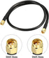 uxcell Antenna Extension Cable - SMA Male to SMA Male Coaxial RG58 50 Ohm, 1 ft