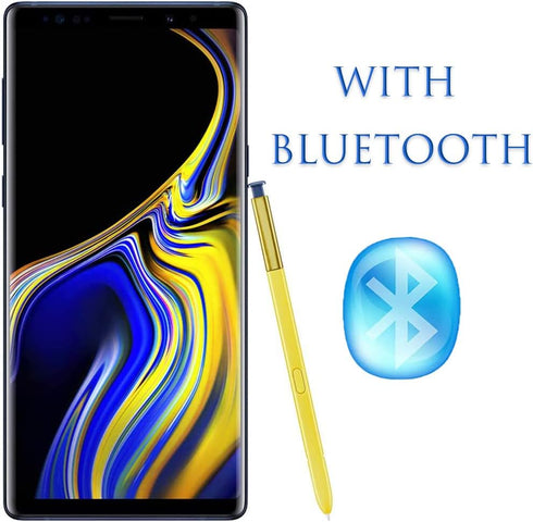 Galaxy Note 9 Stylus Pen with Bluetooth for Samsung Galaxy Note 9 Touch Screen S Pen Stylus Touch S Pen for Samsung Galaxy Note9 N960 All Versions Stylus Touch S Pen (Yellow/Blue)