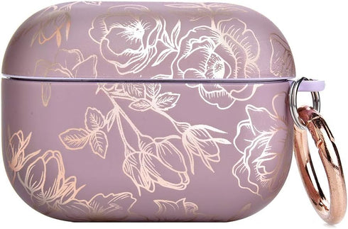 Velvet Caviar Compatible AirPods Pro Case, Cute Protective Hard Cover for Women, 1st and 2nd Generation - Dusty Rose