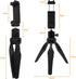 LINKCOOL 360 Mini Phone Tripod, Lightweight Tabletop Travel Stand with Metal Ball Head, Smartphone Mount & Remote