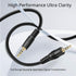 TNP 2.5mm to 3.5mm Adapter Cable (3FT) - Bi-Directional Male to Male 2.5 to 3.5 Subminiature Stereo Audio Jack Extension Converter Cable Gold Plated Headset Headphone AUX Connector Wire Cord Plug by TNP Products