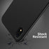 OTOFLY iPhone XR Case, Premium Soft Liquid Silicone Rubber, Full-Body Protective Bumper Case, Black
