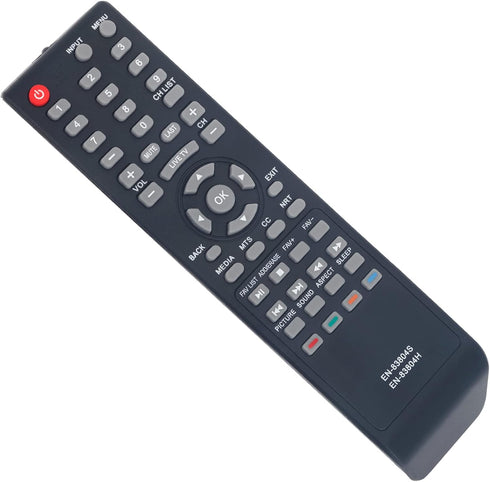 EN-83804H Replacement Remote Control for Hisense TV Models 32H3D, 40H3F9, 43H3D, 32H3308, 39H3080E, 40EU3000