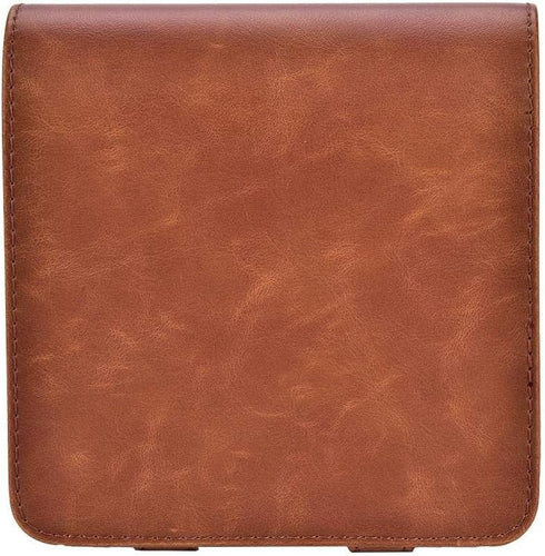 PU Leather Camera Bag with Shoulder Strap for Fujifilm Instax SQ6 (Brown) Protective Case