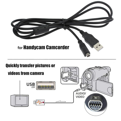 10pin USB Data Sync Cable for Sony Handycam - Connector