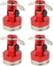 4PCS RC Magnetic Body Post with Clips,Alloy Magnetic Stealth Invisible Body Shell