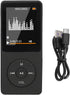 ciciglow MP3 MP4 1.8 Inch 3.5mm 64GB Player with Bluetooth, Screen Lossless Sound WL Music Player with Interface, Small