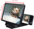 WOEIFGV 3D Enlarged Screen Phone Stand Bracket Screen Amplifier Screen Video Magnifier for Smartphone