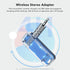 Bluetooth Transmitter Receiver, 2 in 1 Wireless Bluetooth Adapter, Bluetooth Aux Adapter for Car TV Home Stereo, Black