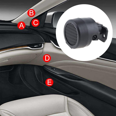 2pcs TP-006A Mini Dome Tweeter Speakers, 12V 500W High Efficiency Car Stereo Speakers for Car Audio System Accessories