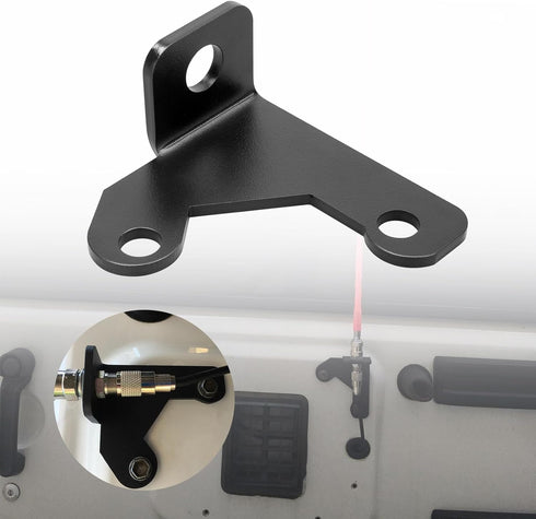Anina CB Antenna Spare Tire Mount for Jeep Car Antenna Spare Tire Bracket