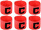 6 Pieces Adjustable Elastic Soccer Captain Armband Bands for Adult Youth Football Basketball Players