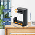 KIWIFOTOS Headphone Stand Holder Under Desk, PC Gaming Headset Hook with 360 Adjustable Rotating Arm Clamp & Cable Clip