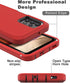 Shockproof Dustproof Case for Samsung Galaxy A32 5G, for iPhone Samsung Galaxy A32 5G (Red)