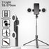 Mouzakon Selfie Stick Tripod with Fill Light, Phone Selfie Stick,Durable Stainless Steel Design,Bluetooth Remote