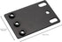 Generic 1U 23 19 Inch 2mm LiyaTech to Server Rack Adapter Reducer, ETSI Telecom Rack to Standard Rackmount Converter
