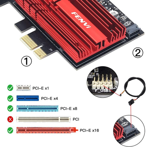 WiFi 6E AX210 PCI-E Card, BT5.2, 5400Mbps Tri-Band Wireless Network Adapter for Desktop PC, Windows 11/10