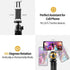 Sensyne Phone Tripod, Flexible Cell Phone Tripod with Holder and Wireless Remote, Compatible with All Cell Phones