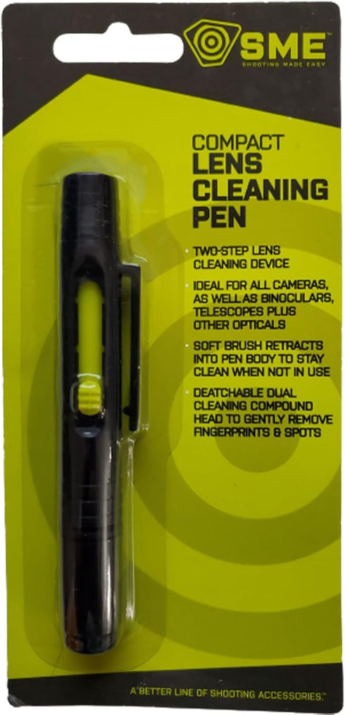 SME Lens Cleaning Pen | Two-Step Compact Universal Pen-Style Device for Scopes, Cameras, Binoculars & Telescopes
