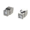 LINKUP RJ45 Connectors Cat6A, 2 Pack, Shielded Keystone Jack for Cat6A up to 22AWG Solid Bulk S/FTP Ethernet Cable
