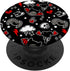 Emo Bat Scene Kid Halloween Chibi Skull Broken Heart PopSockets Swappable PopGrip