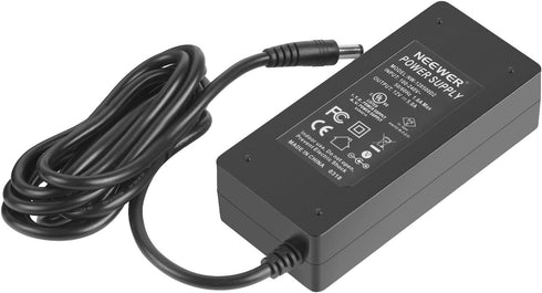 Neewer AC 100-240V to DC 12V 5A 60W Power Supply Adapter with 6.5 feet Power Cable Compatible with 660 960 LED Video