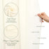 Wedding Arch Draping Fabric, 4 Panels 28" x 19ft Ivory Wedding Arch Drapes for Ceremony, Sheer Backdrop