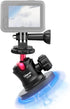 ULANZI Magnetic Camera Mount for GoPro, Strong Magnetic Mount with 360° Rotation Ball Head, Compatible with GoPro Hero